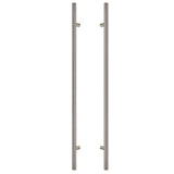 Sure-Loc PL-2RD48 32D satin stainless round long door pull