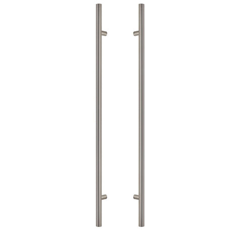 Sure-Loc PL-2RD48 32D satin stainless round long door pull