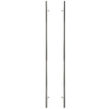 Sure-Loc PL-2RD72 26 polished chrome round long door pull