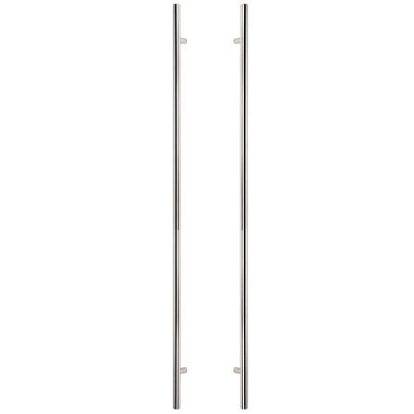 Sure-Loc PL-2RD72 26 polished chrome round long door pull