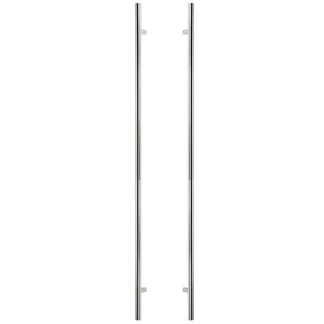 Sure-Loc PL-2RD72 26 polished chrome round long door pull