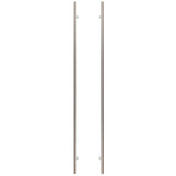 Sure-Loc PL-2RD72 32D satin stainless round long door pull