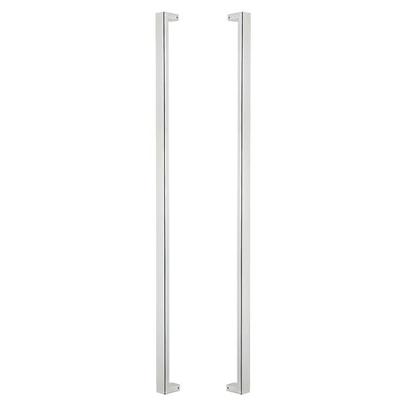 Sure-Loc PL-2SQ48 26 polished chrome square long door pull