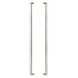 Sure-Loc PL-2SQ48 32D satin stainless square long door pull
