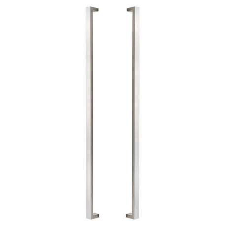 Sure-Loc PL-2SQ48 32D satin stainless square long door pull