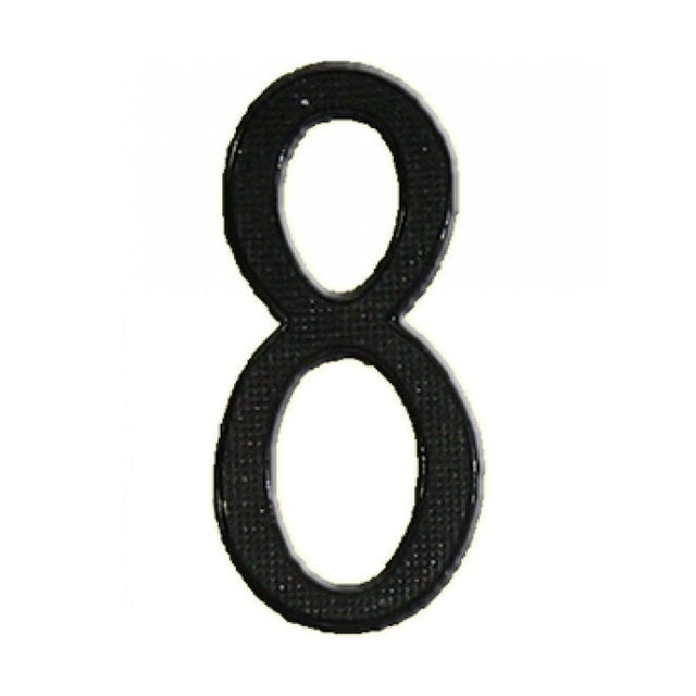 Cal-Royal PN20BK-1 black house number