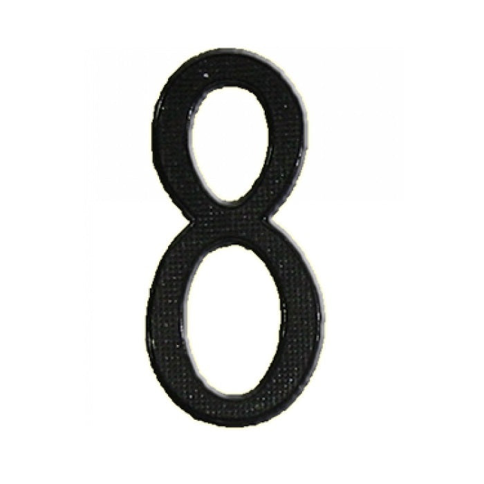 Cal-Royal PN20BK-8 black house number