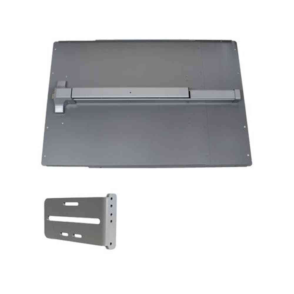 Lockey PS41S silver rim exit devices