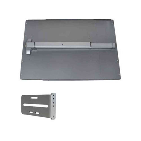 Lockey PS41S silver rim exit devices