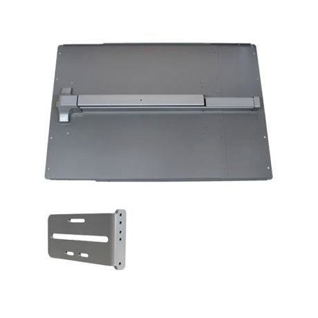 Lockey PS41S silver rim exit devices