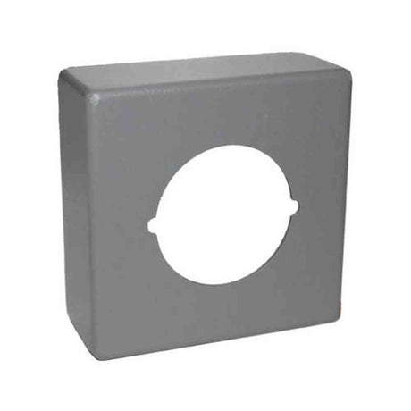 Lockey PSGBLHLEVERS silver gate box for panic trim levers