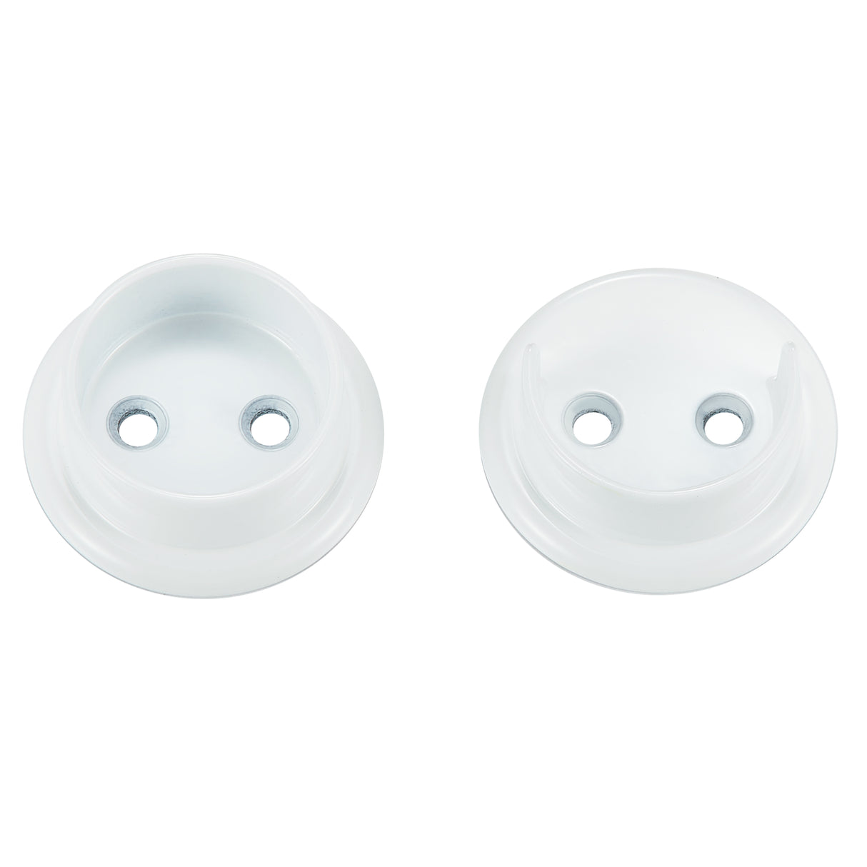 GEO GBH-PSM112 Metal Pole Socket Set 1-3/8" Diameter - White