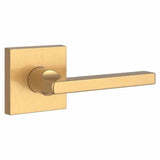 Baldwin PSSQUCSR044 satin brass passage door lever