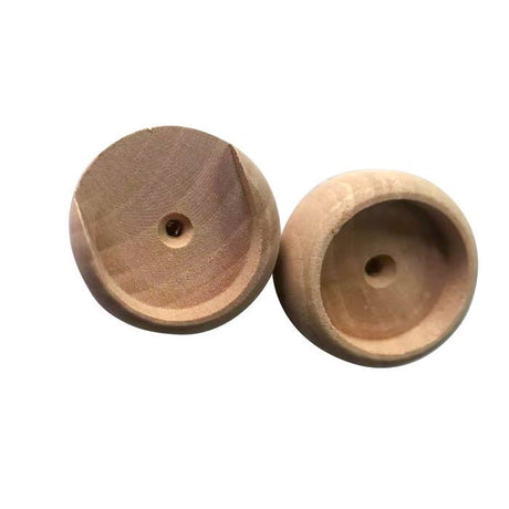 Orca Hardware PSWD-185OD closet pole socket, front view