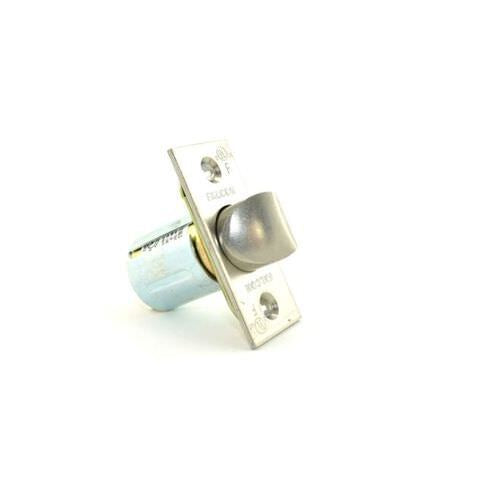 Falcon Q330207626 2-3/8 Inch Square 1 Inch Face Spring Latch for W Series Satin Chrome Finish