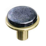 Sietto R-1302-SB satin brass cabinet knob