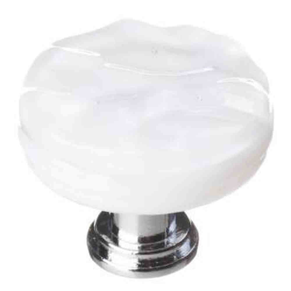 Sietto R-212-PC polished chrome cabinet knob