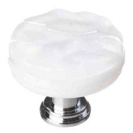 Sietto R-212-PC polished chrome cabinet knob