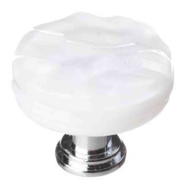 Sietto R-212-PC polished chrome cabinet knob