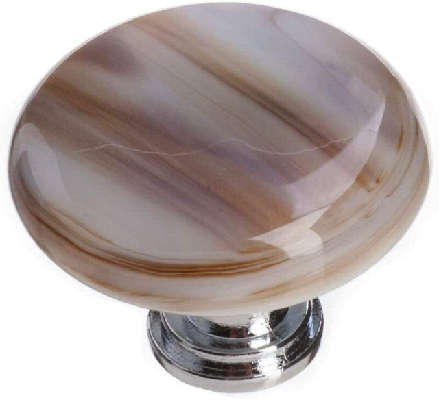 Sietto R-305-PC polished chrome cabinet knob