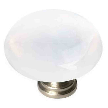 Sietto R-400-SN satin nickel cabinet knob