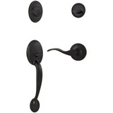 Weslock R2810-1X1R2D oil rubbed bronze single cylinder handleset