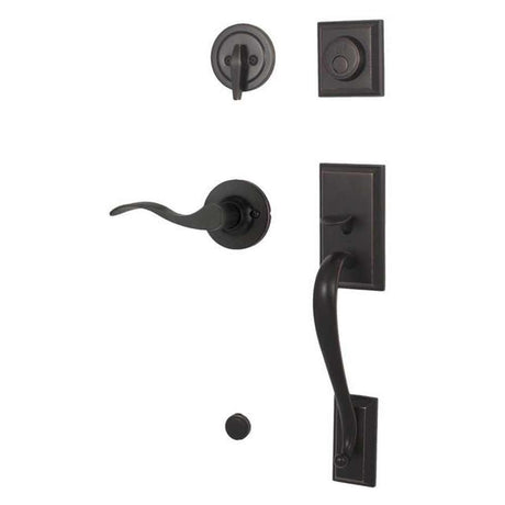 Weslock R2835-1X10020 oil rubbed bronze dummy handleset