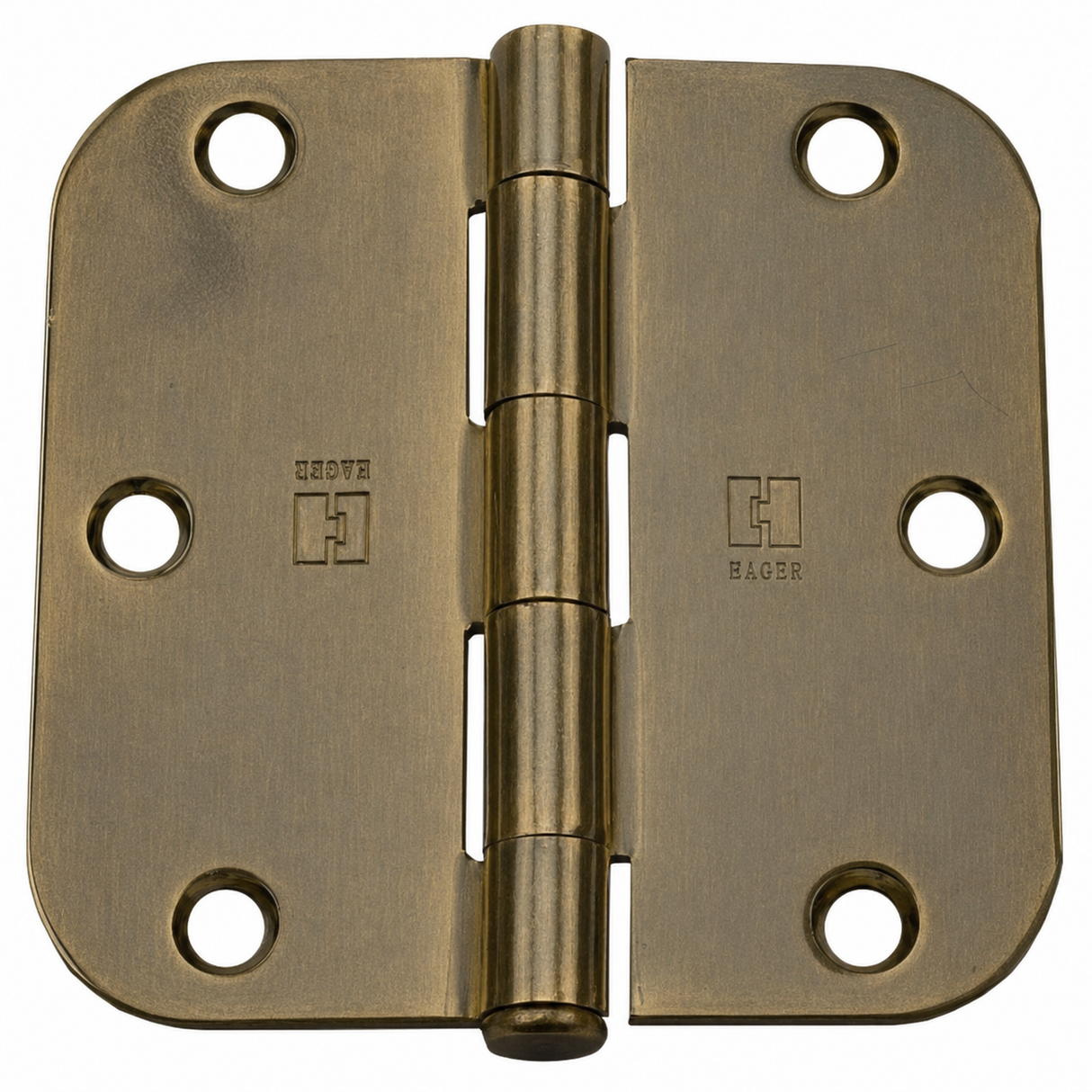 Hager RC18423125EA58 antique brass plain bearing hinge