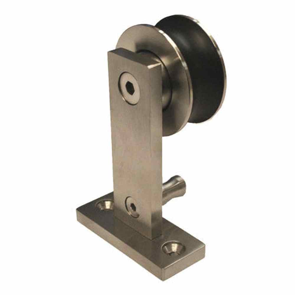 Orca Hardware RDTM-HANGER-SS satin stainless steel barn door hanger