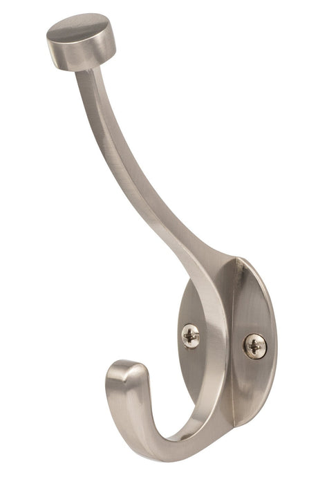Sure-Loc Hardware RH5 15 Pill-Top coat hook in satin nickel, additional view