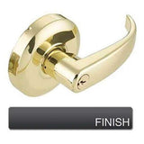 Cal-Royal RL00-10B oil rubbed dark bronze keyed entry door lever