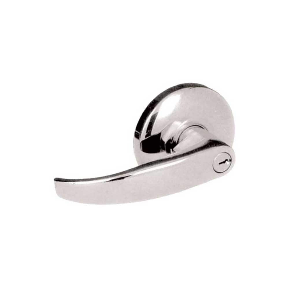 Cal-Royal RL00-26D satin chrome keyed entry door lever