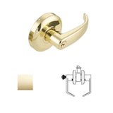 Cal-Royal RL03-3 bright polished brass classroom door lever