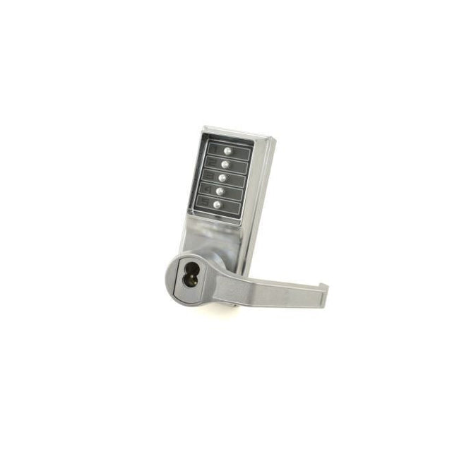Kaba Simplex RR8146B26D satin chrome combination entry with key override