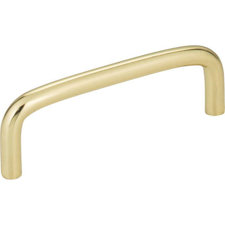 Elements S271-3.5PB polished brass cabinet pull