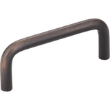 Elements S271-3DBAC brushed oil rubbed bronze cabinet pull