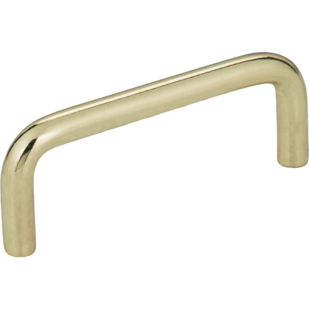 Elements S271-3PB polished brass cabinet pull