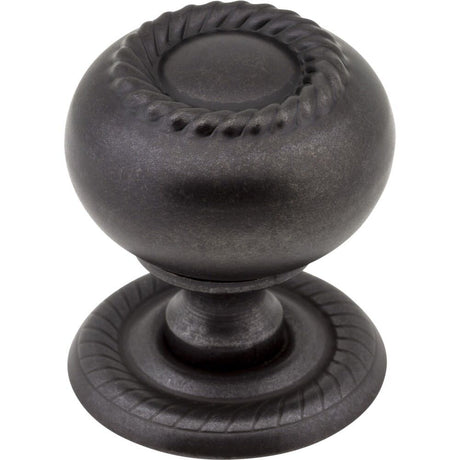 Jeffrey Alexander S6060DACM gun metal cabinet knob