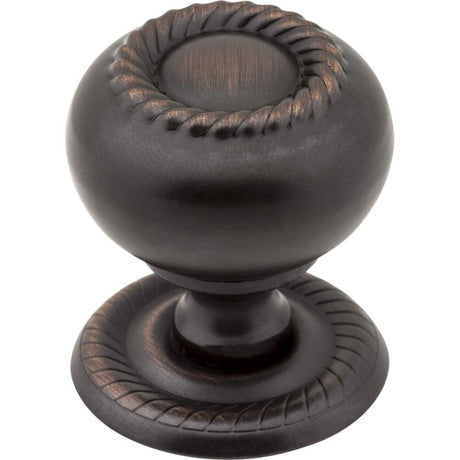 Jeffrey Alexander S6060DBAC brushed oil rubbed bronze cabinet knob