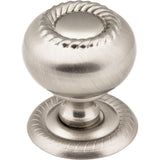 Jeffrey Alexander S6060SN satin nickel cabinet knob