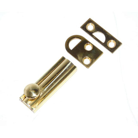 Don-Jo SB-3605 bright brass slide bolt