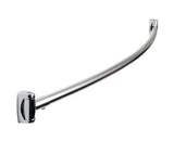 Sure-Loc SCR-CV1 26 polished chrome curved shower curtain rod