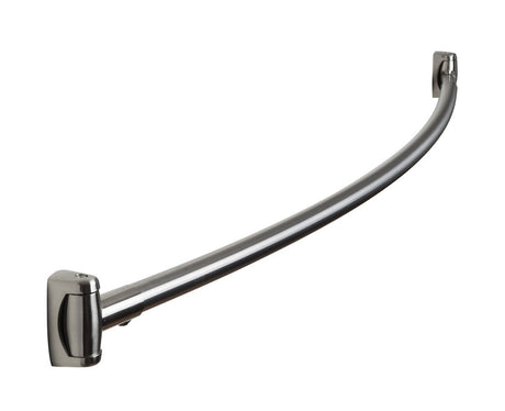 Sure-Loc Hardware SCR-CV1 32D Curved Shower Curtain Rods curved shower curtain rod in stainless steel, additional view
