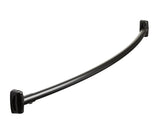 Sure-Loc SCR-CV1 FBL flat black curved shower curtain rod
