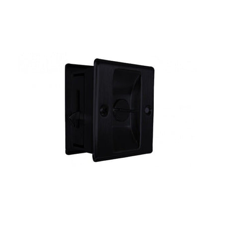 Cal-Royal SDL16-19 black privacy pocket door lock