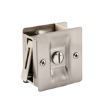 GEO GBH-SDPR 1-3/4" x 2-1/4" Privacy Sliding Door Lock - Satin Nickel