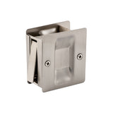 GEO GBH-SDPS 1-3/4" x 2-1/4" Passage Sliding Door Lock - Satin Nickel