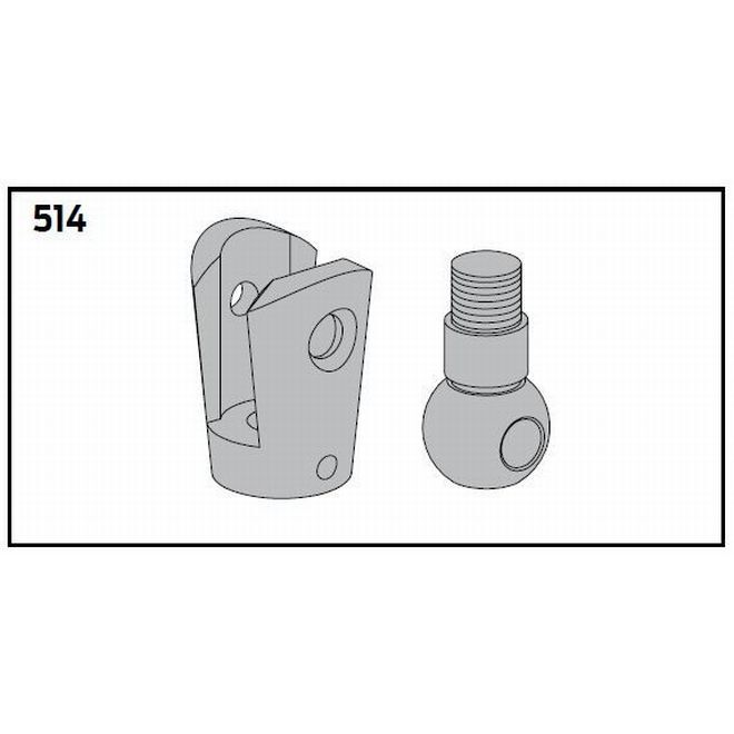 LCN SEM7810514AL aluminum ball pivot and connection link