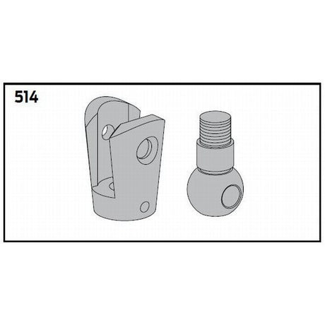 LCN SEM7810514AL aluminum ball pivot and connection link
