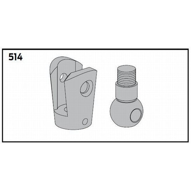 LCN SEM7810514AL aluminum ball pivot and connection link